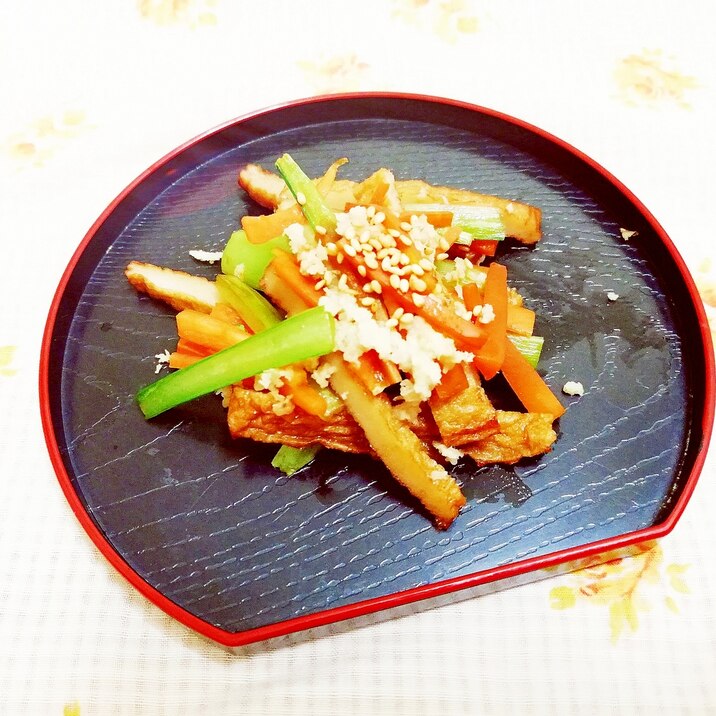 小松菜の茎と人参の醤油和え レシピ 作り方 By 仄香 楽天レシピ